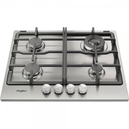 Whirlpool pliidiplaat TGML661IX 4 x gaas, 60cm, roostevaba teras