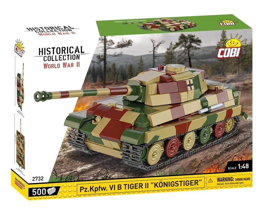 Cobi klotsid Blocks Pz.Kpfw. VI B Tiger II Konigstiger