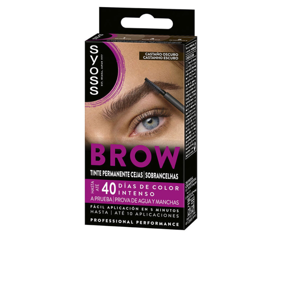 Syoss kulmuvärv BROW TINT tume kastan