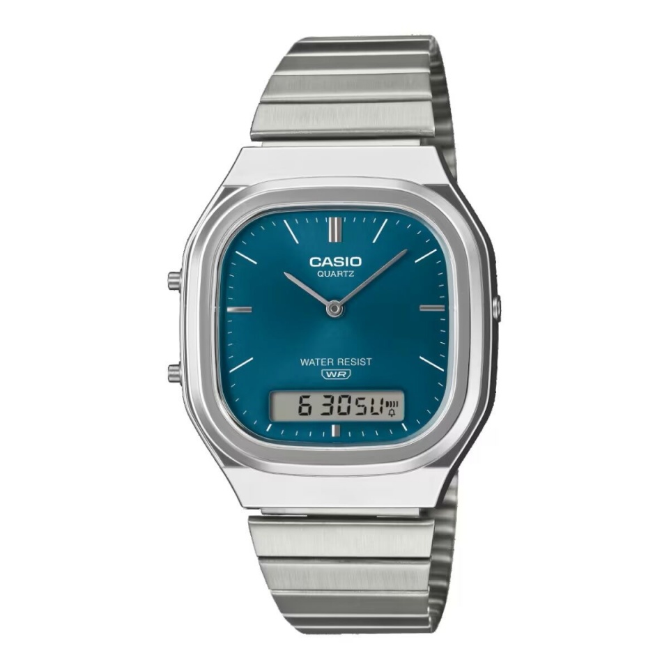 Casio unisex kell SQUARE LADY - TEAL