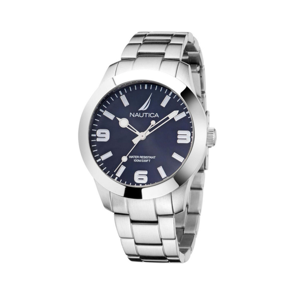 Nautica meeste kell Hõbedane (Ø 42mm)