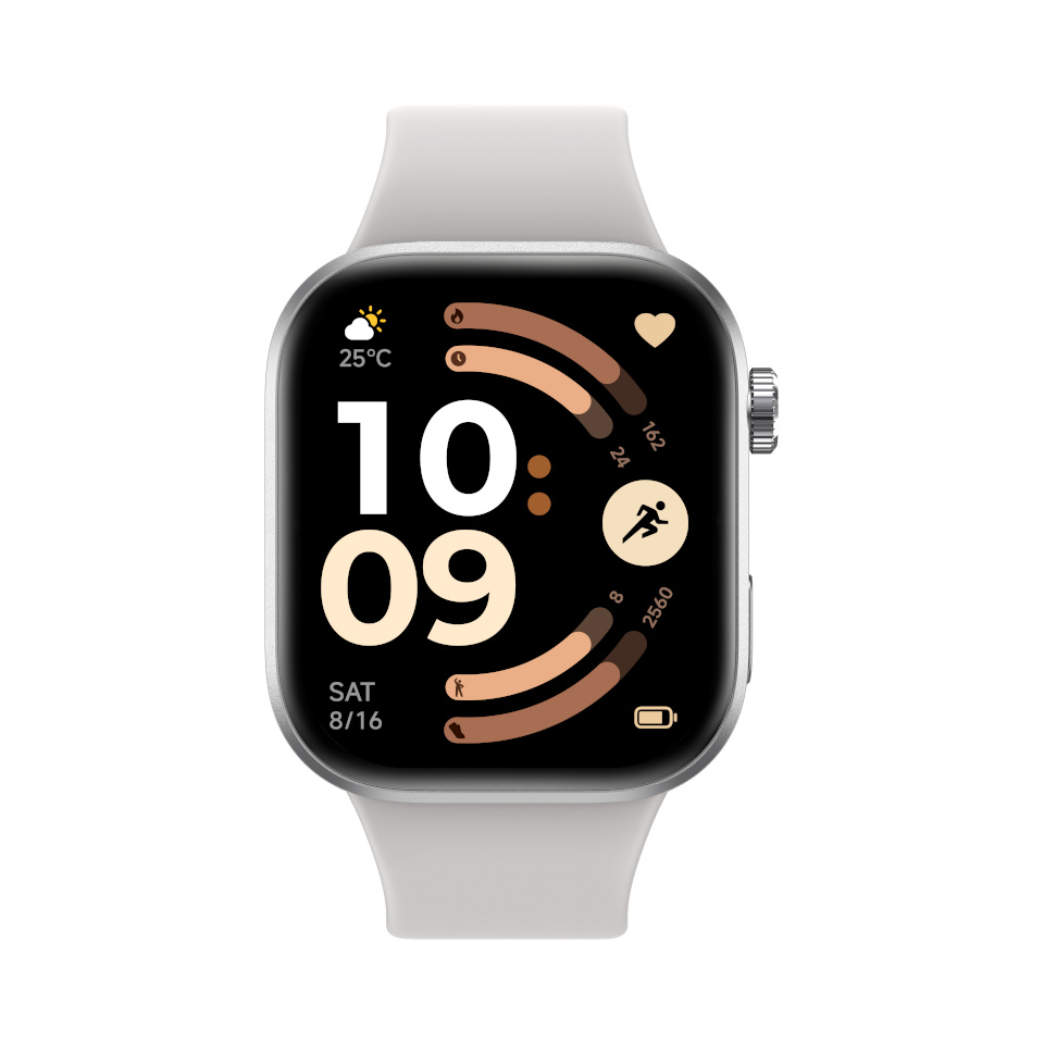 Xiaomi REDMI Watch 6 | Smart watch | GPS (satellite) | AMOLED | 2.07" | Waterproof | hõbedane hall