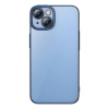 Baseus kaitsekest Baseus Glitter Transparent Case and Tempered Glass set iPhone 14 sinine
