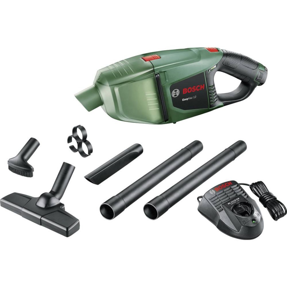 Bosch käsitolmuimeja Home and Garden EasyVac Handheld Battery Vacuum Cleaner, 12V, roheline