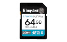 Kingston mälupulk 64GB UHS-I SD Memory Card (Class 10, U3, V30)