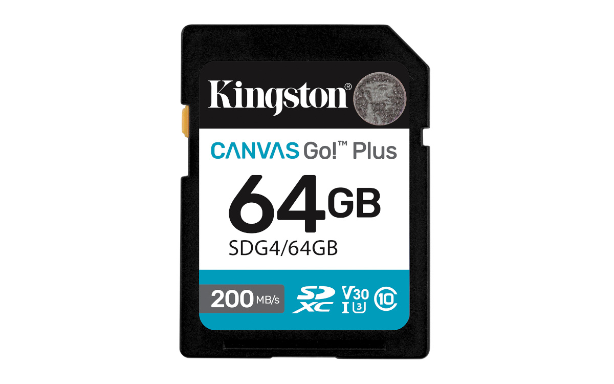 Kingston mälupulk 64GB UHS-I SD Memory Card (Class 10, U3, V30)