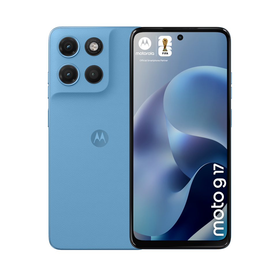 Motorola mobiiltelefon Moto g17 17.1cm 6.72" Dual SIM Android 15 USB Type-C 8GB 128GB 5200mAh sinine
