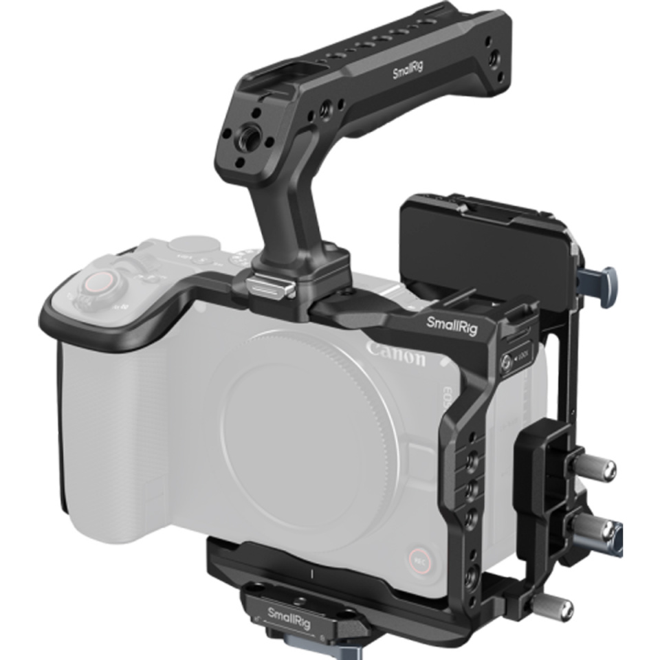 SmallRig 6381 HawkLock Quick Release Cage Kit with V-Mount Battery Plate for Canon EOS R6 V