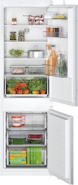 Bosch integreeritav külmik KIN86NSE0, Built-in, Combi, Height 177.2cm, E, Fridge 184 L, Freezer 76 L