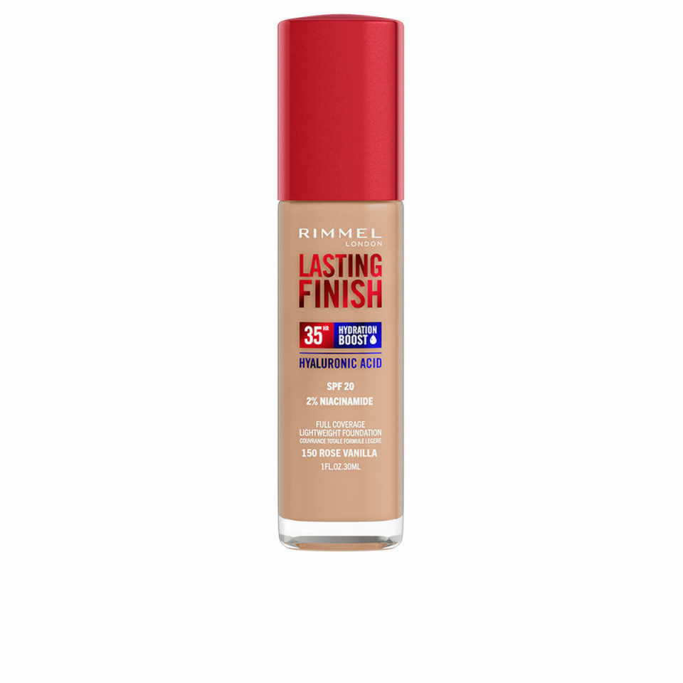 Rimmel London jumestuskreem Lasting Finish Nº 150 Rose Vanilla Spf 20 30ml