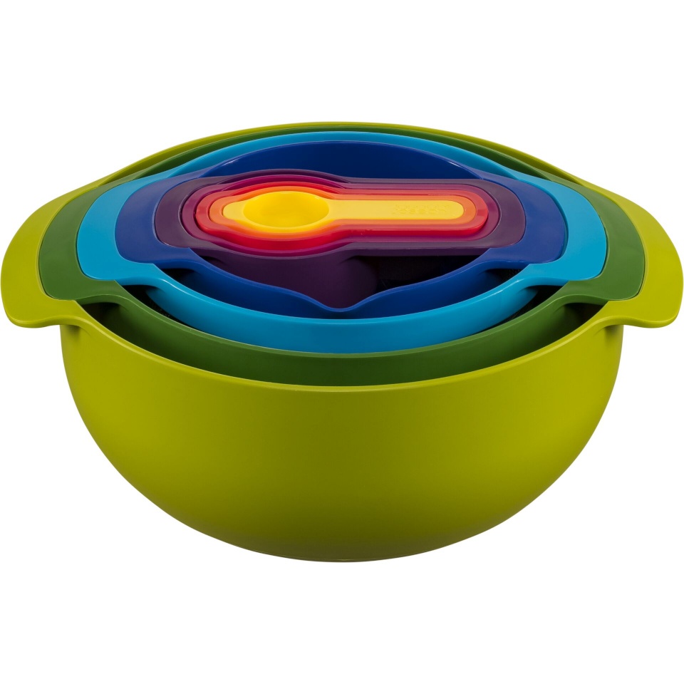 Joseph Joseph kauss 40031 Nest 9 Plus Bowl Set, mitmevärviline