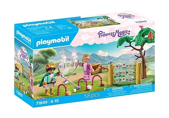 Playmobil klotsid 71849 Princess Magic 71849 Garden with Royal Games