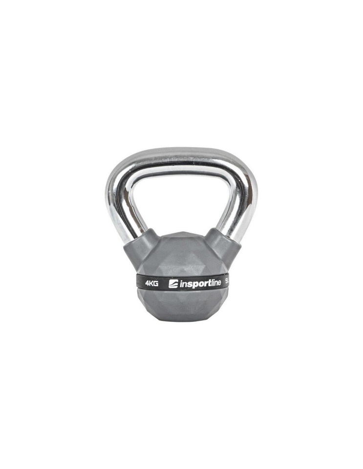 Insportline sangpomm kummikattega PU 4kg