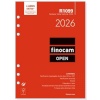 Finocam Päevakorra asendamine OPEN R1099 2026 15.5x21.5cm