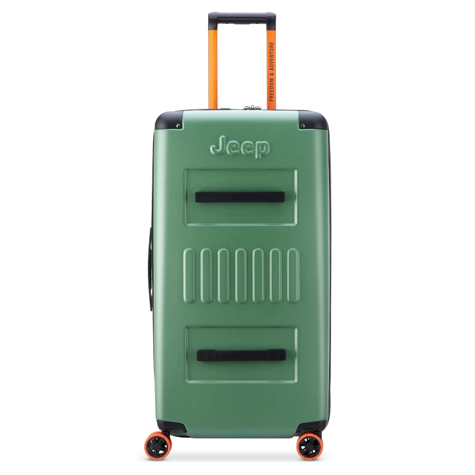 Delsey pagasikohver Jeep JH002B pagasiruumi laiendatav, 80 cm, roheline