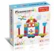 Picasso Tiles PICASSO TILES Magnetiline konstruktor Hedgehog klotsid 41 osa, PTB41