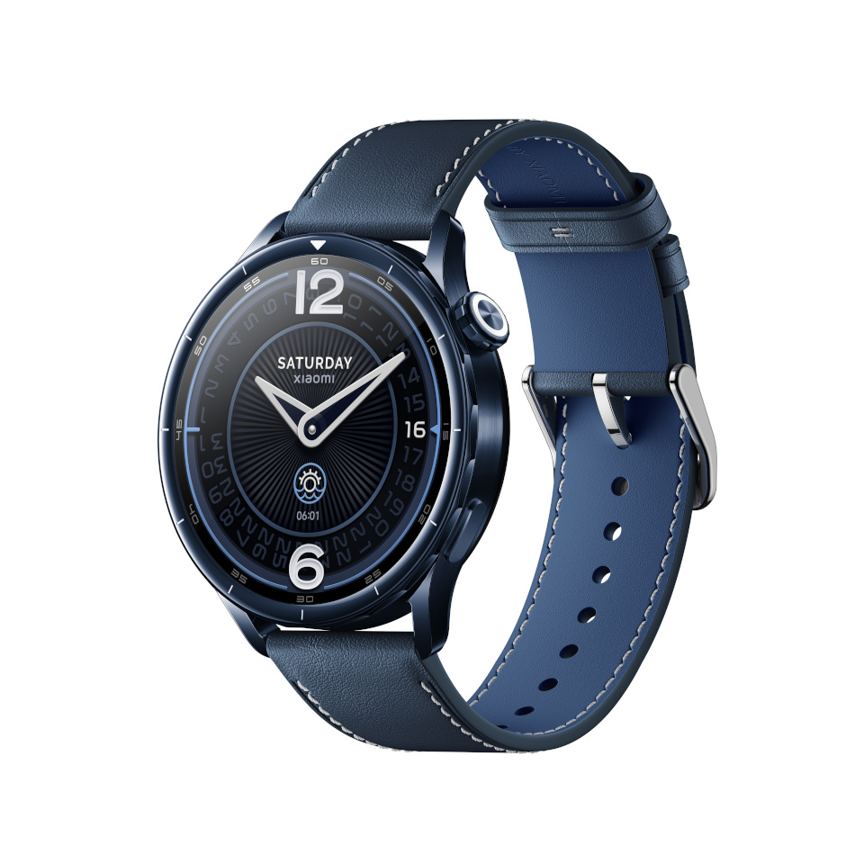 Xiaomi Watch S5 46mm | Smart watch | AMOLED | 1.48" | Waterproof | Ceramic sinine