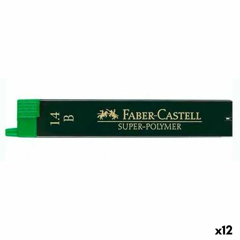 Faber-Castell pliiatsisüsi varuosa Super Polymer 1.4 mm 12tk