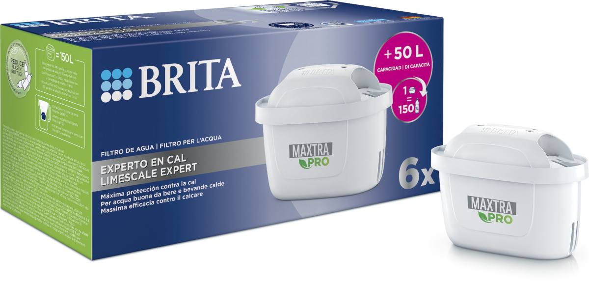 Brita katlakivifilter Maxtra Pro Limescale Descaling Filter, 6tk
