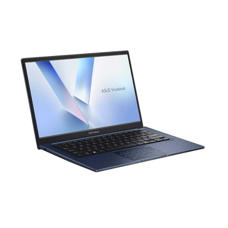 ASUS Vivobook 14 X1404VA-EB1619 Core i5-120U 14.0" FullHD IPS-level display 60Hz 250 nits AG 16GB DDR5 512GB SSD Intel Graphics 720p webcam 42Wh No OS Quiet sinine