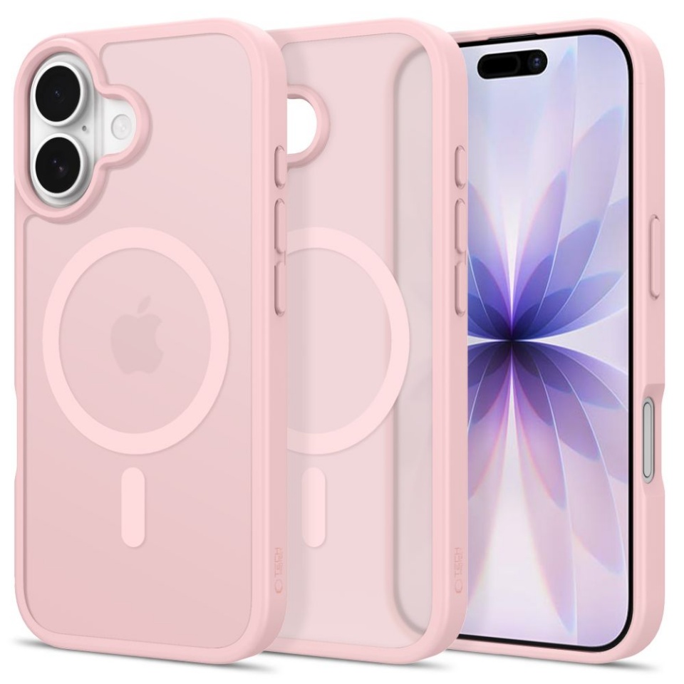 Tech-Protect BASICMAG MagSafe iPhone 17 MATTE PINK