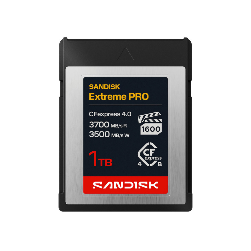 SanDisk Extreme PRO CFexpress mälukaart 1TB tüüp B, 4.0, 3700/3500 MB/s