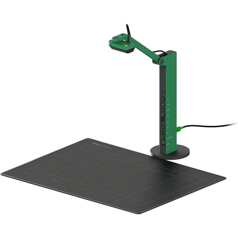 IPEVO dokumendikaamera VZ-R-S Dokumentenscanner inkl. Scanner-Pad und Software