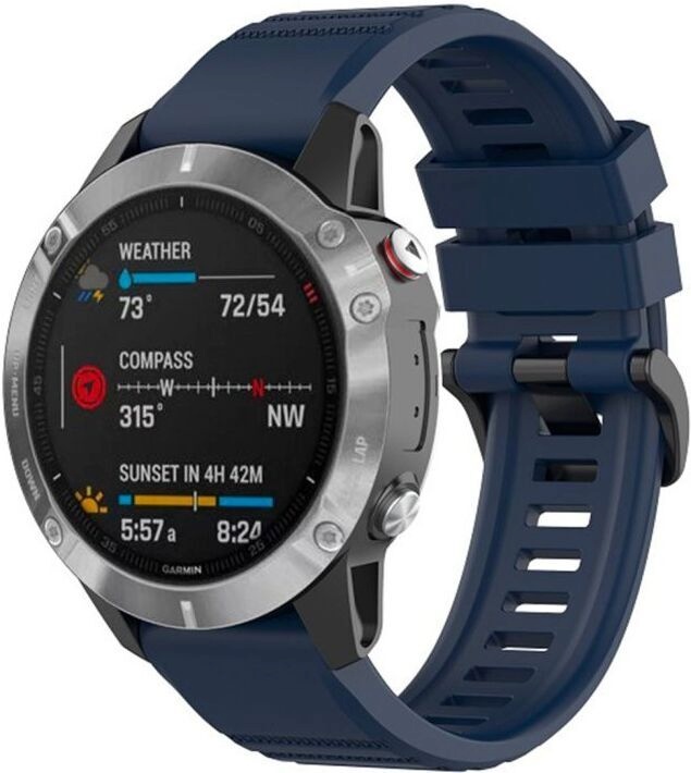 Fixed kellarihm QuickFit Silicone, 22 mm, sinine