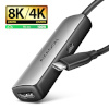Axagon kaabel RVC-HI8KPD USB-C HDMI 8K adapter ALU PD 100W