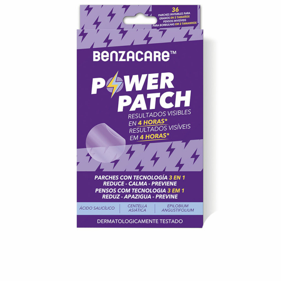 Benzacare näoplaastrid POWER PATCH