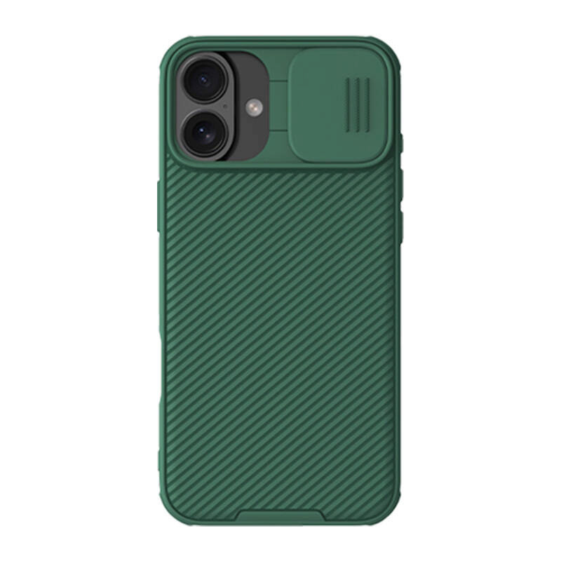 Nillkin kaitsekest Etui CamShield Pro iPhone 16 (roheline)