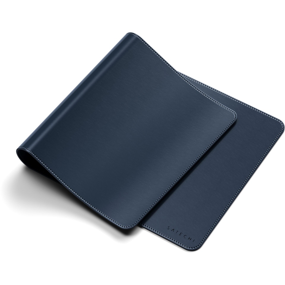 Satechi Vegan-Leather Premium Desk Mat sinine