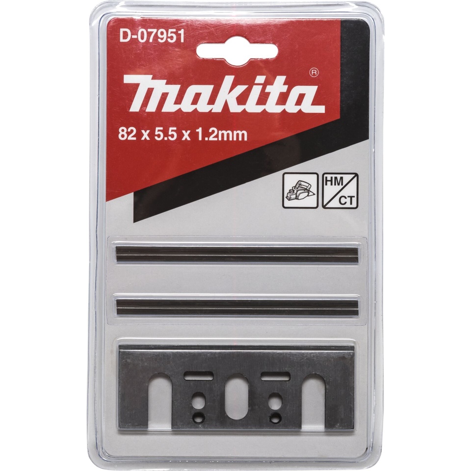 Makita D-07951 Reversible Blade HM 82mm + Pressure Plate