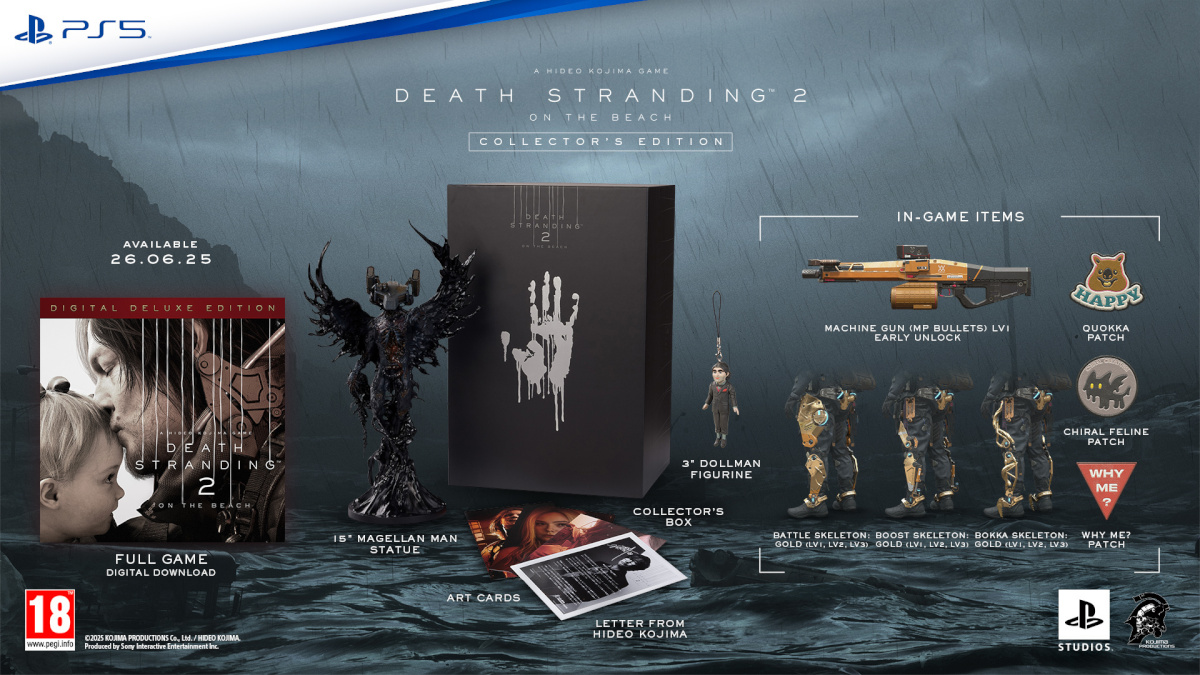 PlayStationi mäng Death Stranding 2: On the Beach – Collector's Edition (PS5)