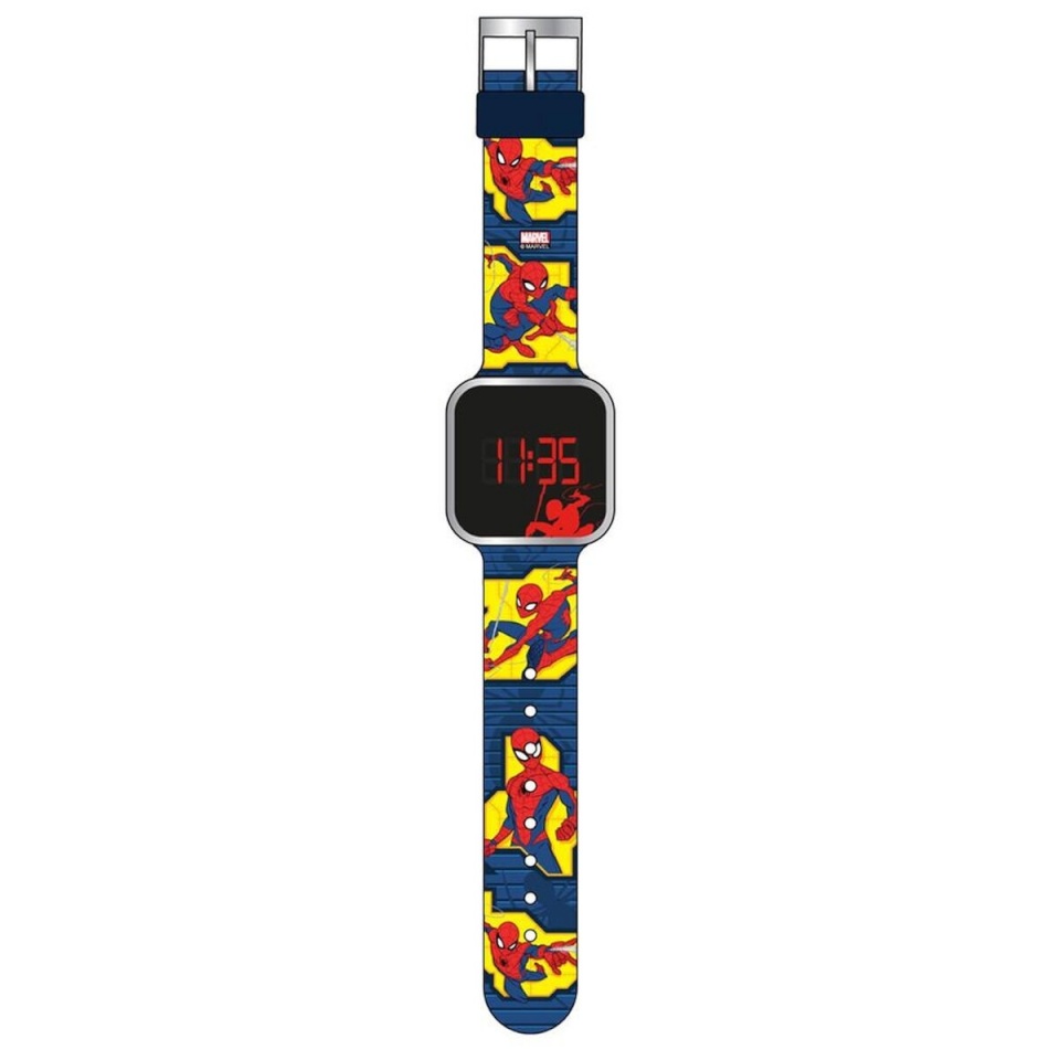 Spider-Man laste kell SPIDERMAN - LED WATCH (Ø 33mm)