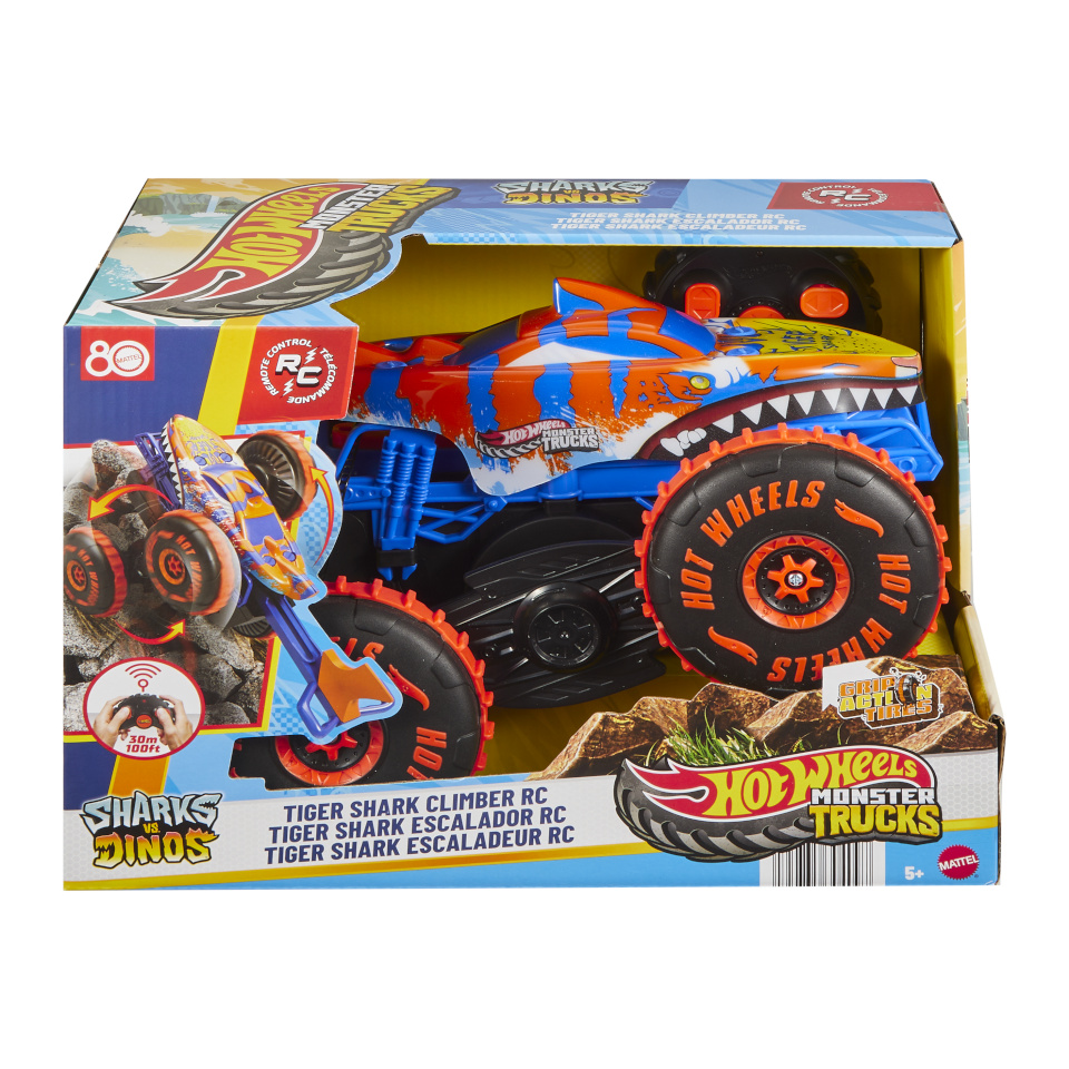 Mattel Monster Trucks Tiger Shark Climber 1:15