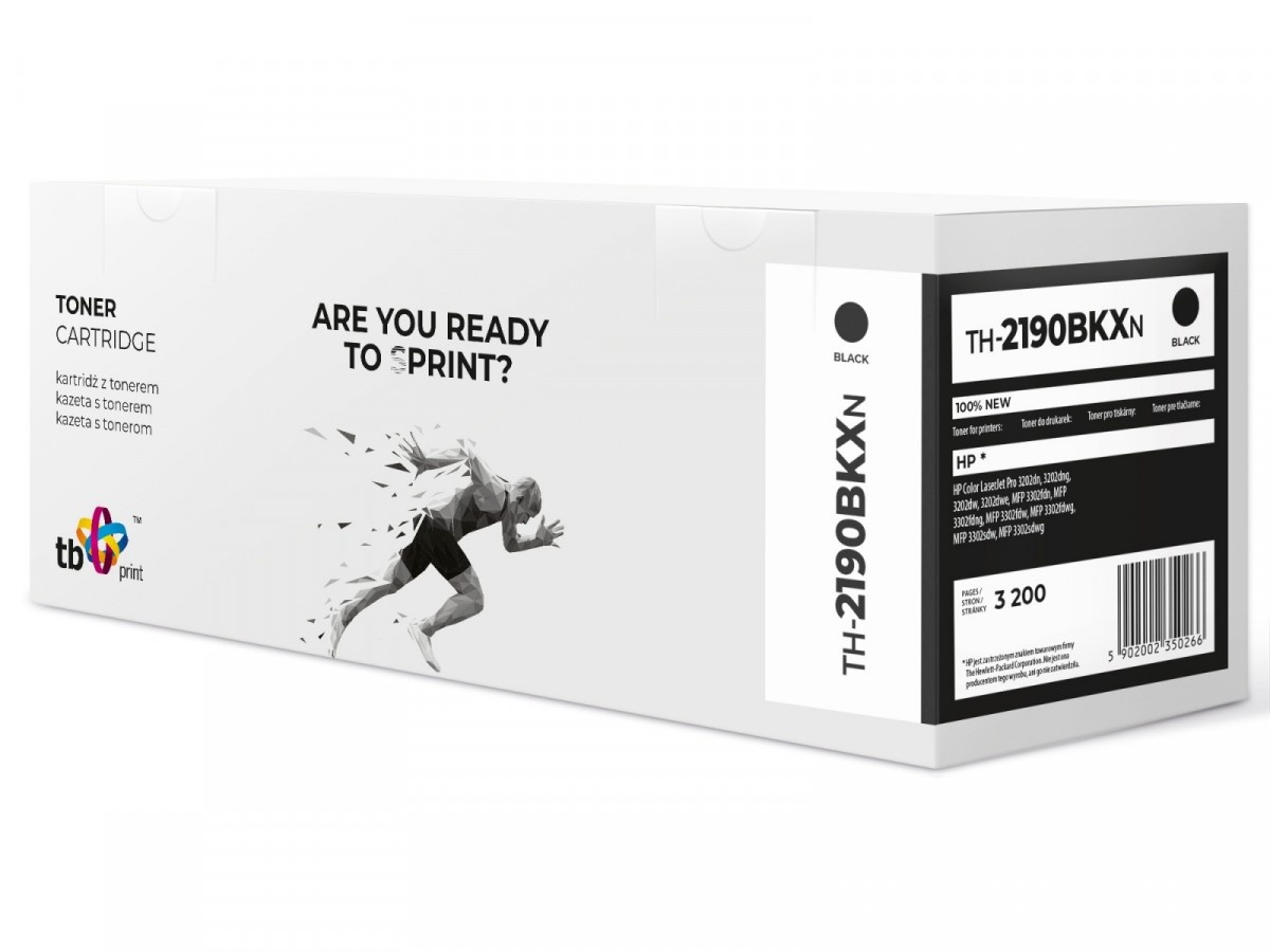 TB Print tooner for HP Color LaserJet Pro 3202 W2190X TH-2190BKXN 100% new must