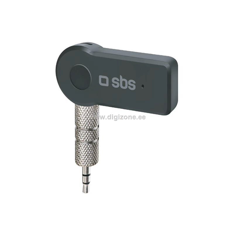 SBS juhtmevaba vastuvõtja Wireless receiver, 3,5 mm, Bluetooth, must