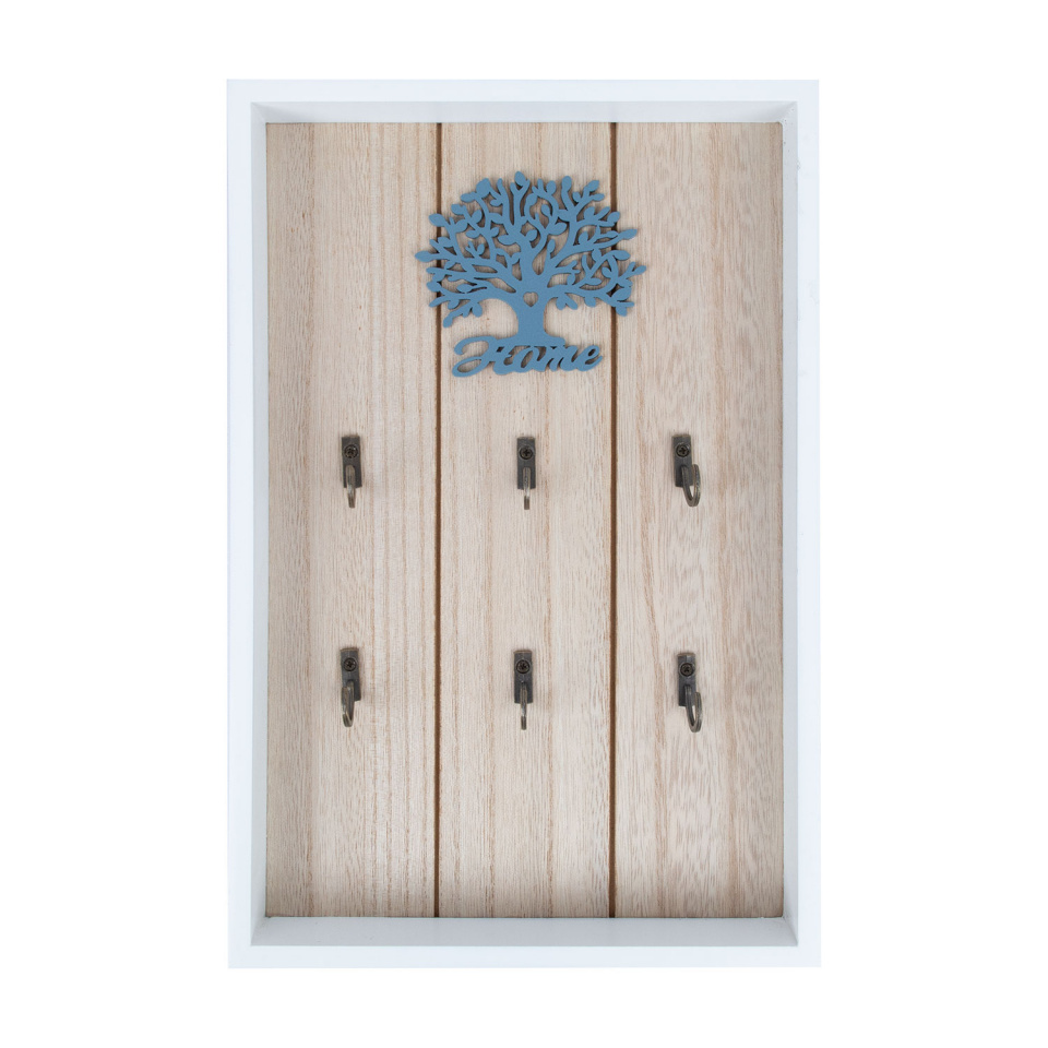 H4Y võtmekapp Hazel, 20x30cm, sinine puu