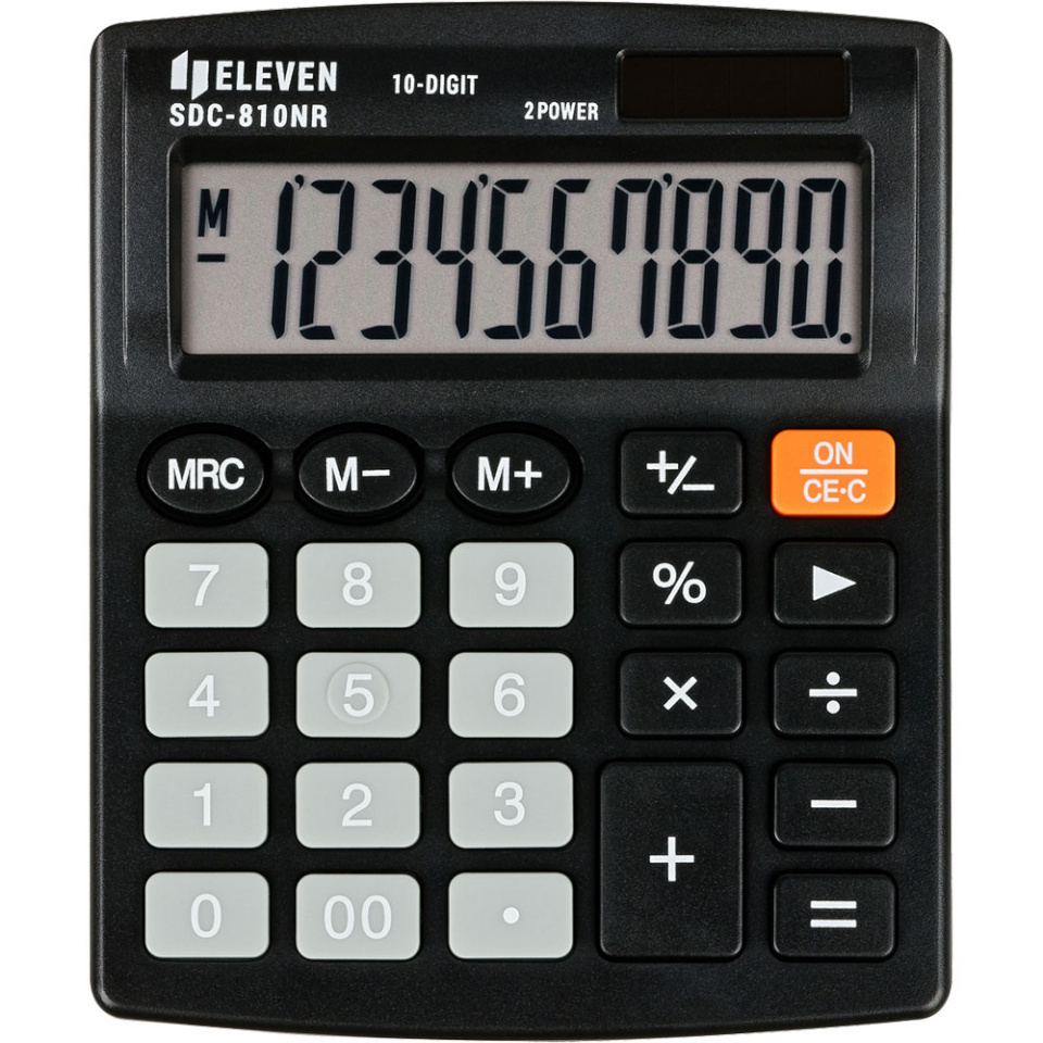 Eleven kalkulaator SDC810NR Office Calculator, must