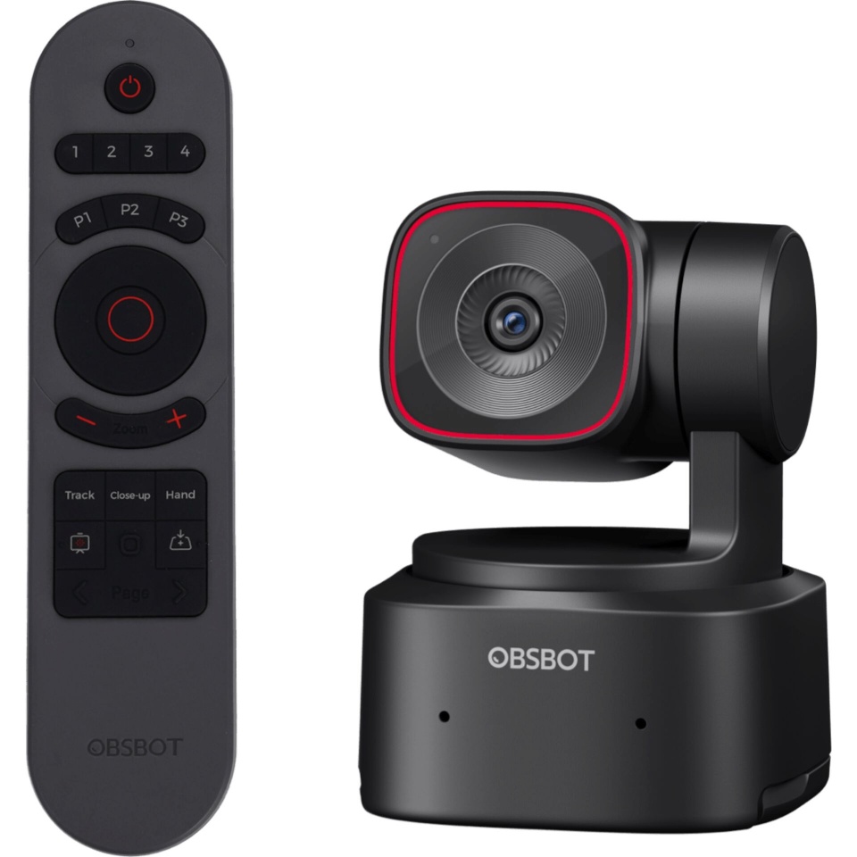 OBSBOT konverentsikaamera Tiny 2 Lite Remote Combo PTZ Webcam