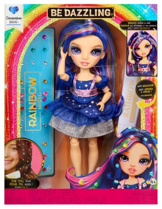 MGA mängunukk Rainbow High Be Dazzling Fashion Dolls - Genevieve Bleue