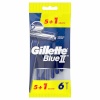 Gillette žilett Blue II, 6tk pakis