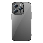 Baseus kaitsekest Baseus Glitter Transparent Case and Tempered Glass set iPhone 14 Pro Max must
