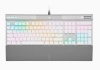 Corsair klaviatuur Wired K70 RGB Pro PBT Keycaps, valge