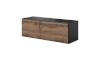 Cama Meble riiul full storage cabinet ROCO RO1 112/37/39 antracite/wotan oak