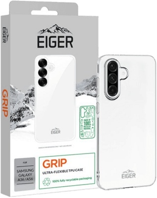 Eiger kaitsekest Grip Case GRS Galaxy A36/A56 Transparent, läbipaistev