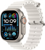 Apple Watch Ultra 2 GPS + Cellular 49mm Titanium Case with White Ocean Strap