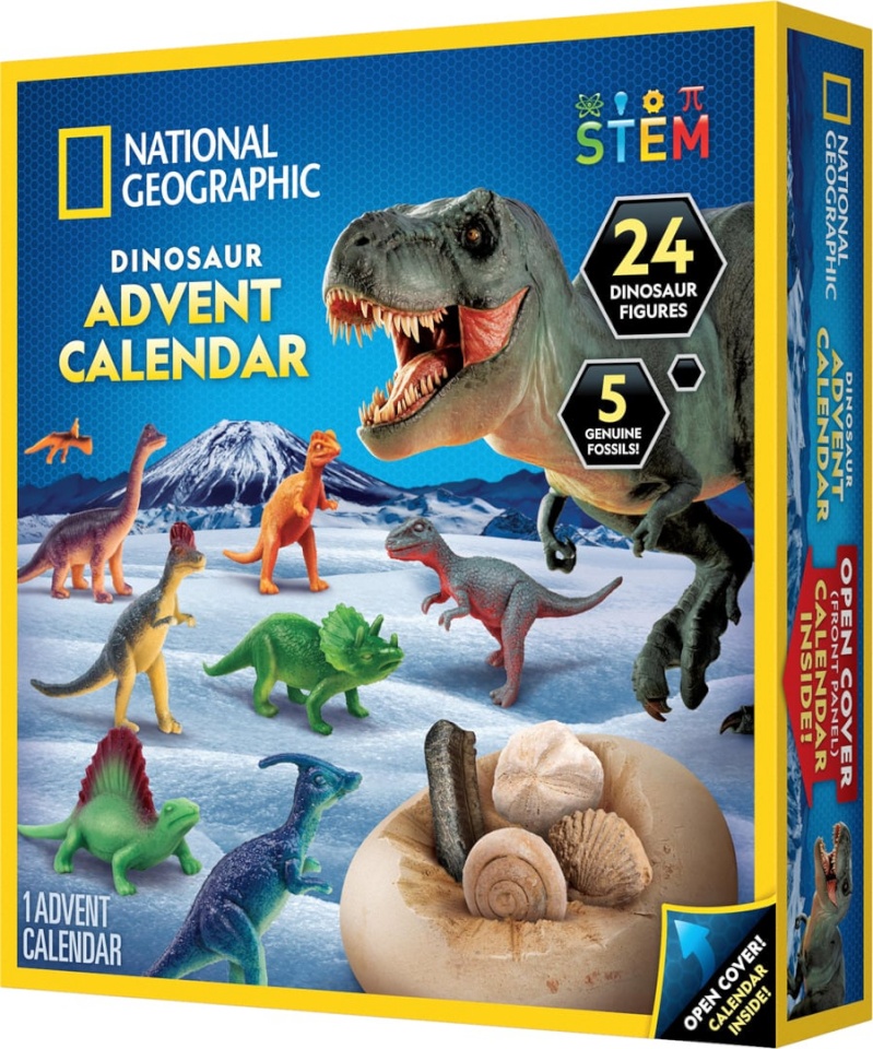 National Geographic advendikalender Dinosaur Advent Calendar 2025
