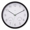 Hama seinakell Santorini Wall Clock, 30cm, must
